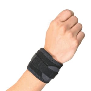 Hely & Weber Wrist Support "Squeeze" Ulnar Compression Wrap Wraparound / Wristlet Neoprene Left or Right Wrist Black One Size Fits Most