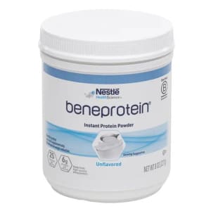 Nestle Healthcare Nutrition Resource Beneprotein Instant Protein Unflavored Powder 8Oz Canister, 25kCal, Lactose-free, Gluten-free