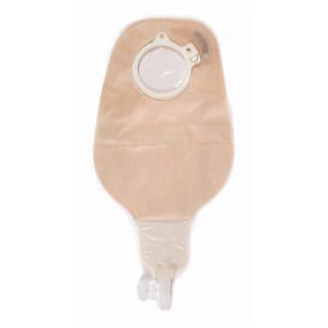 Coloplast AssuraÂ® 2-Piece High Output Opaque Ostomy Pouch, Red Match