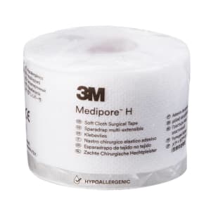 Solventum Corporation 3Mâ„¢ Mediporeâ„¢ H Cloth Medical Tape, 2 Inch x 10 Yard, White