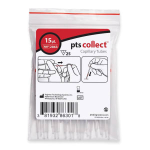 PTS Diagnostics PTS Collectâ„¢ Capillary Blood Collection Tube, 15 ÂµL