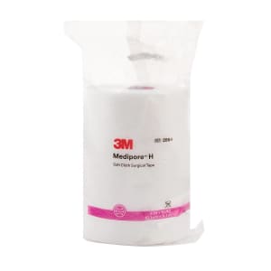 Solventum Corporation 3Mâ„¢ Mediporeâ„¢ H Cloth Medical Tape, 4 Inch x 10 Yard, White