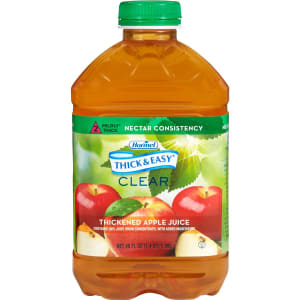 Lyons Magnus LLC Thick & EasyÂ® Nectar Consistency Apple Juice Thickened Beverage, 46-ounce bottle