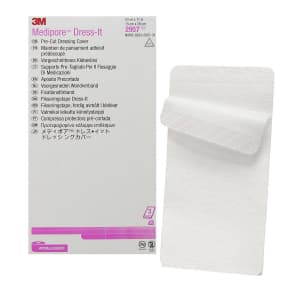 Solventum Corporation 3Mâ„¢ Mediporeâ„¢ Dress-It Dressing Retention Tape with Liner, 5-7/8 x 11 Inch