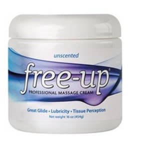 Alimed Free-UpÂ® Professional Massage Cream, Fragrance-Free, Nongreasy, 16-ounce Jar