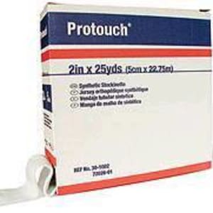BSN Medical ProtouchÂ® White Synthetic Undercast Stockinette, 4 Inch x 25 Yard