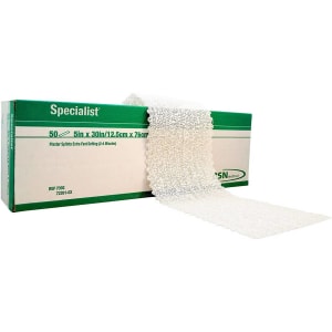 BSN Medical Plaster Splint GypsonaÂ® S 4 X 15 Inch Plaster of Paris / Plastic White