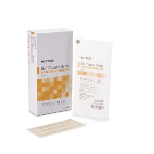 McKesson Brand McKesson Nonreinforced Skin Closure Strip, 1/2 x 4 in.