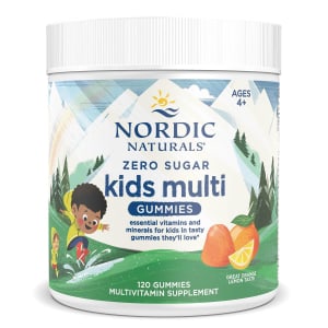 Nordic Naturals Inc Nordic NaturalsÂ® Zero Sugar Kids Multi Dietary Supplement, Orange Lemon Flavor