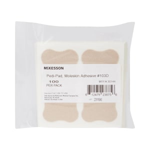 McKesson Brand McKesson Pedi-Pad Beige Protective Pad, Size 103-D