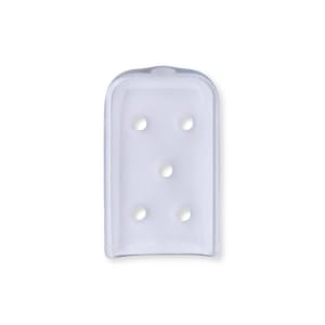 Steris Instrument Tip Protecting Cap 1 L X 0.625 W Inch, Clear, With Vent, Flat, Sterile, Disposable