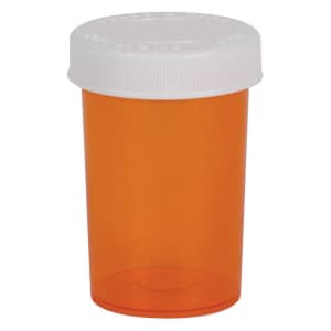 Apothecary Products Ezy DoseÂ® Push & Turn Prescription Vial, 20 Dram Capacity