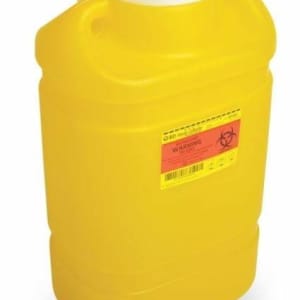 BD Chemotherapy Sharps Container, 12 x 10Â½ x 7Â½ Inch