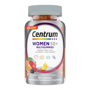 Glaxo Consumer Products Centrum Women 50+ MultiGummies Assorted Natural Fruit Flavors