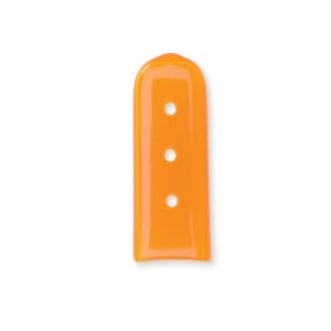 Steris Instrument Tip Protecting Cap 1 L X 0.375 W Inch, Orange Tint, With Vent, Flat, Sterile, Disposable