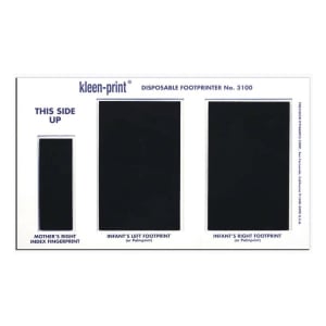 Precision Dynamics Kleen-PrintÂ® Footprinter and Thumb Pad