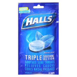 Cadbury Adams USA HallsÂ® Mentho-Lyptus Cough Suppressant/Oral Analgesic