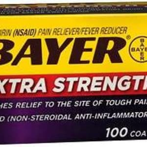 BayerÂ® Extra Strength Aspirin Pain Relief