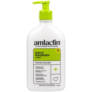 Emerson Healthcare Hand and Body Moisturizer AmlactinÂ® Daily 14.1 oz. Pump Bottle Unscented Lotion