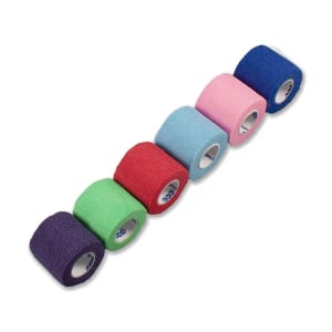 Dynarex Sensi-Wrap Self-adherent Closure Cohesive Bandage, 2 Inch x 5 Yard