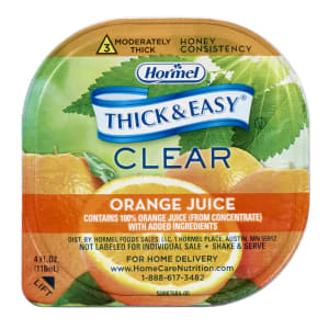 Lyons Magnus LLC Thick & EasyÂ® Clear Honey Consistency Orange Juice Thickened Beverage