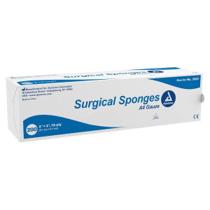 dynarexÂ® Gauze Sponge, 2 x 2 Inch, 12-Ply