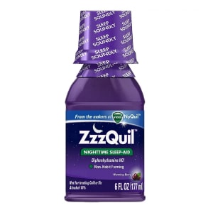 Procter & Gamble ZzzQuilâ„¢ Nighttime Sleep-Aid Liquid, Warming Berry