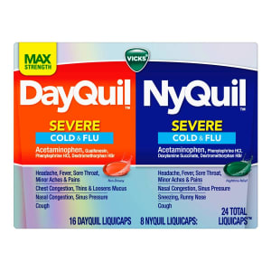 Procter & Gamble Vicks DayQuil/NyQuil Severe Cold & Flu LiquiCaps