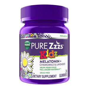 Procter & Gamble Vicks Pure Zzzs Kidz Gummies, Natural Berry Flavor