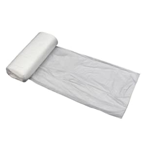 Colonial Bag Corp SelectÂ® Trash Bag, White, Medium Duty, 10-gallon Capacity, 23 x 24 Inch