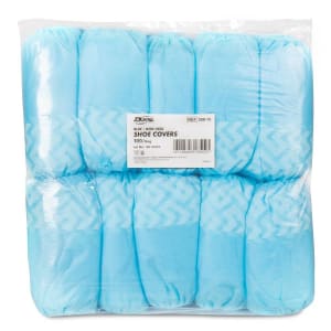 Dukal Shoe Cover One Size Fits Most Shoe High Nonskid Sole Blue NonSterile