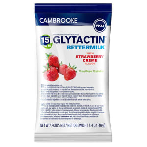 Cambrooke Therapeutics Oral Supplement GlytactinÂ® BetterMilk Strawberry CrÃ¨me Flavor Powder 1.4 oz. Individual Packet
