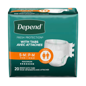 Kimberly Clark DependÂ® Fresh Protectionâ„¢ Maximum Absorbency Underwear, Small / Medium