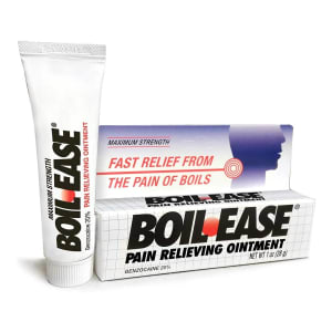 Med-Tech Products Boil EaseÂ® Benzocaine Topical Pain Relief, 1-ounce Tube