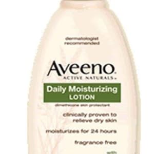J & J Sales AveenoÂ® Daily Moisturizing Body Lotion Fragrance Free, 12-ounce Pump Bottle