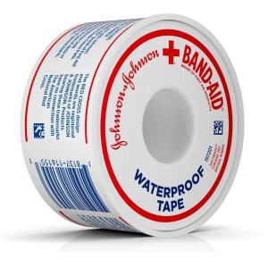 J & J Sales Band-AidÂ® Water Blockâ„¢ Tape, 1 Inch x 10 Yard