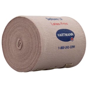 Hartmann DeluxeÂ® LFÂ® Clip Detached Closure Elastic Bandage, 6 Inch x 11 Yard