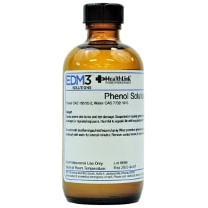 EDM 3 LLC Healthlink 6% Phenol Reagent, 4-ounce Bottle