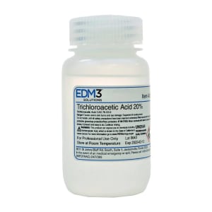 EDM 3 LLC Histology Reagent Trichloroacetic Acid Organic Acid 20% 4 oz.