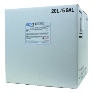 EDM 3 LLC Healthlink 10% Phosphate Buffered Formalin Histology Reagent, 5-gal. cubitainer