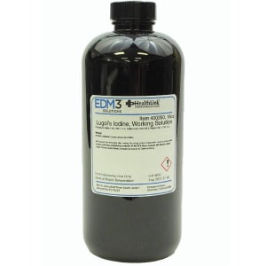 EDM 3 LLC Modified Lugol's Iodine Stain, 2.1% 4 oz.