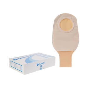 ConvaTec Sur-Fit NaturaÂ® Two-Piece Opaque Colostomy Pouch, 12-Inch Length, 2Â¾ Inch Flange