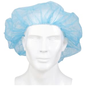 McKesson Brand McKesson Disposable Bouffant Surgical Caps, Blue, Elastic Closure, X-Large, 24"
