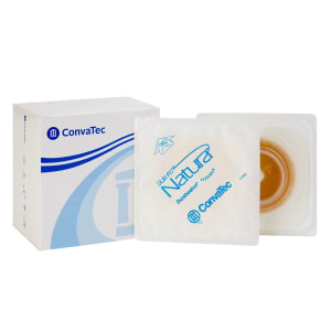 ConvaTec Sur-Fit NaturaÂ® Colostomy Barrier With 1-1Â¼ Inch Stoma Opening, White