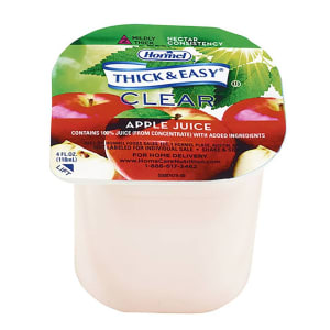 Lyons Magnus LLC Thick & EasyÂ® Clear Nectar Consistency Apple Thickened Beverage, 4-ounce Cup