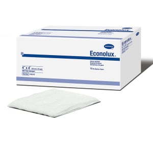 Hartmann EconoluxÂ® Gauze Sponge, 4 x 4 Inch, 12-Ply