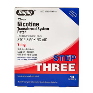 Dr. Reddy's Laboratories HabitrolÂ® Nicotine Transdermal System Patch 7 mg Step 3