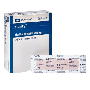 Cardinal Curityâ„¢ Tan Adhesive Strip, Â¾ x 3 Inch