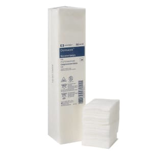 Cardinal Dermaceaâ„¢ Nonwoven Sponge, 2 x 2 Inch, 4-Ply