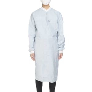 O&M Halyard Inc Aero Chrome Surgical Gown with Towel, Medium